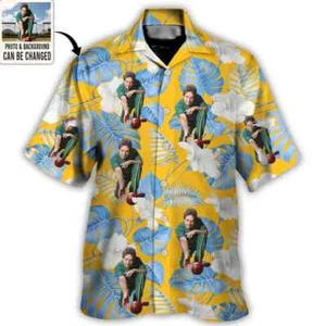 Lawn Bowling You Want Tropical Style Custom Photo - Hawaiian Shirt - Picture 1 of 4
