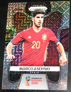 2018 Prizm World Cup Marco Asensio Mojo Prizms Refractor Parallel Base - Picture 1 of 2