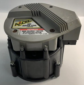ACCEL HEI SUPER COIL #140003 & DISTRIBUTOR CAP - Picture 1 of 7
