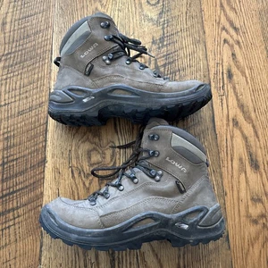 Lowa Renegade GTX Mid Stiefel Damengröße 9,5 grün braun Vibram Wandern Outdoor - Bild 1 von 15