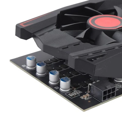 Graphics Card 6GB GDDR5 192BIT Double Fan PCIE 2.0 16X Slot Supports DVI VGA PS - Image 1 of 4