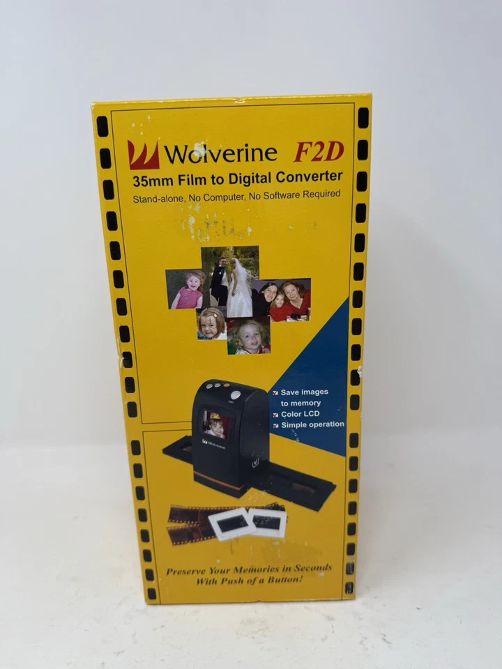 Wolverine F2D 35mm Film to Digital Converter - Image 1 of 4