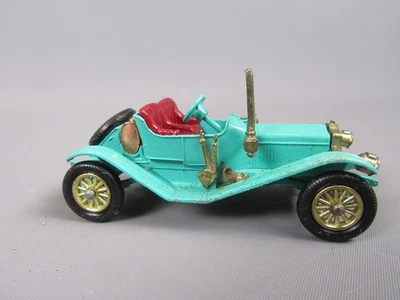 D859 Matchbox Lesney Y14 Inghilterra Maxwell Roadster 1911 Turchese - Immagine 1 di 4