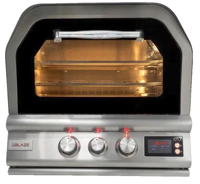 Blaze 26-Inch Built In Gas Outdoor Pizza Oven With Rotisserie - Propane - Image 1 of 4