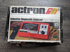 Analizador de diagnóstico inductivo Actron modelo 628 W de colección con caja y manual hecho en EE. UU. - Imagen 1 de 7