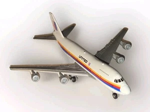 United Airlines Boeing 747 Diecast Commercial Airliner ERTL 5 Inch 1:400 1990 - Picture 1 of 16