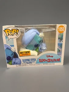 Figura Vinilo Funko Pop Sleeping Stitch #1050 Hot Topic Exclusiva Disney - Imagen 1 de 9