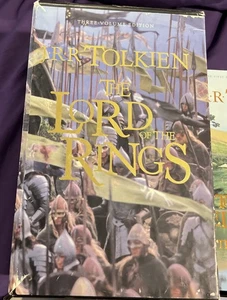 The Lord Of The Rings 3 Volume Hardcover Boxed Set w/Foldout Maps - Bild 1 von 9