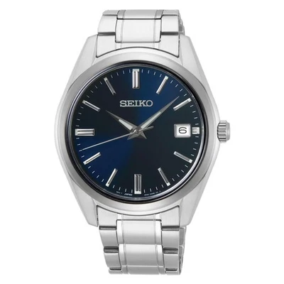 Orologio elegante uomo Seiko Conceptual quarzo quadrante blu bracciale acciai... - Immagine 1 di 4