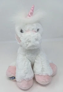 Breyer Plush Horse Unicorn Stuffed Animal White Pink Floppy Very Soft 9x9" - Picture 1 of 15