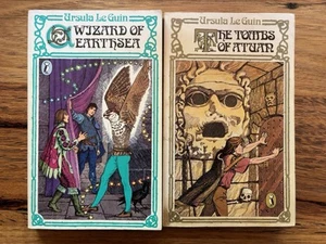A Wizard Of Earthsea & The Tombs Of Atuan By Ursula Le Guin Puffin Paperbacks - Bild 1 von 7
