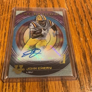 2022-23 Bowman University Inception #BIA-JE John Emery Base Autographs LSU - Bild 1 von 4
