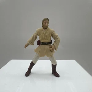 2001 Star Wars Attack of the Clones: Obi-Wan Kenobi Pilot Action Figure | Loose - Picture 1 of 6