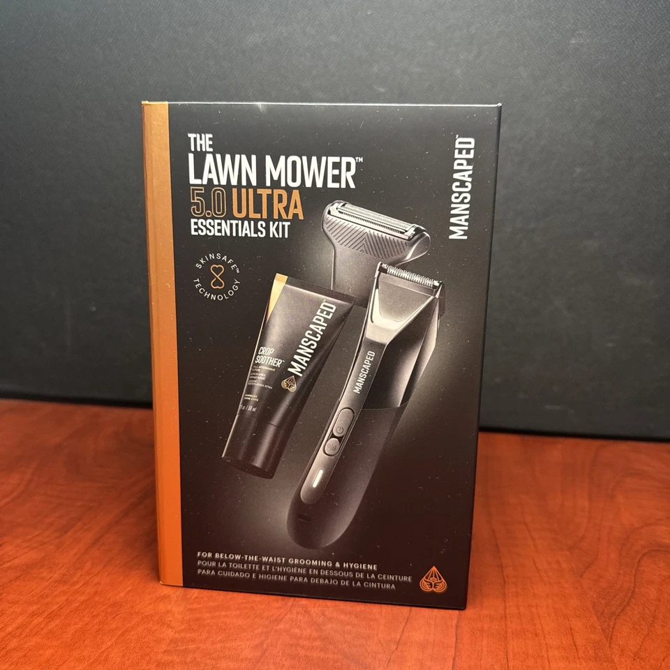 - MANSCAPED The Lawn Mower 5.0 Ultra Hair Trimmer Essentials Kit 70-00015