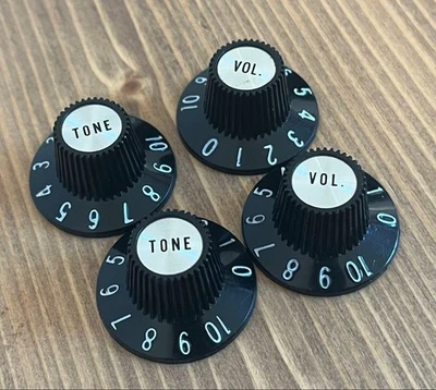 Gibson 1969 ES-335 Sombrero Hat Knobs Vintage Guitar Parts Set Rare from Japan V - Image 1 of 4