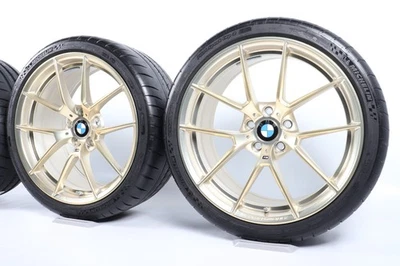 Neu Original BMW M2 F87 Sommerräder 19 Zoll 763 M Y-Speiche 8097287 47995 - Bild 1 von 4