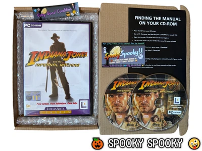 Indiana Jones and the Infernal Machine PC - VGC CIB - High Quality Packing - Image 1 of 4