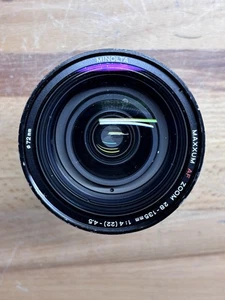 Nice MINOLTA MAXXUM AF Zoom 28-135mm f/4-4.5 Macro Camera Lens w/ Minolta Mount - Picture 1 of 19
