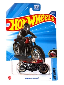 2025 1/64 HOT WHEELS HONDA CB750 Cafe MOTO Series 1/5 New Blister Pack - Picture 1 of 1