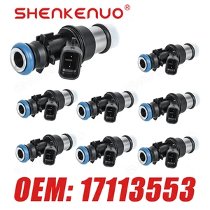 Inyectores de combustible 8 piezas 17113553 actualización para 01-06 Chevrolet Silverado 2500 HD 8,1 L - Imagen 1 de 11