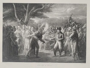 Napoléon - Autriche et Lombardie - Paire de lithographies de Motte - Bild 1 von 4