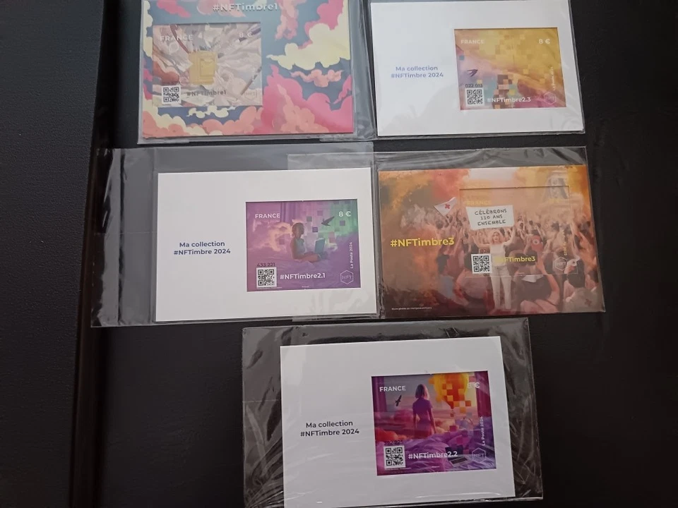 France NFTimbre Collection  2023/2024. 1er JOUR  Blisters + transfert numérique - Photo 1/1