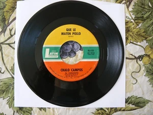 Chalo Campos Y Su Conjunto - Que Le Maten Pollo/La Traidora - Rare 1974 Mambo 45 - Foto 1 di 4