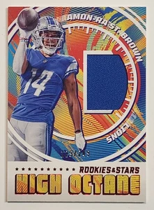 Panini Rookies & Stars 2022 - High Octane Memorabilia Amon-Ra St. Brown #HM-ASB - Imagen 1 de 3