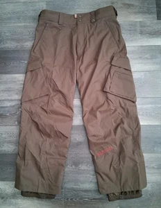 Burton Cargo Snowboard Ski Pants Brown Mens XL NWOT - Picture 1 of 14