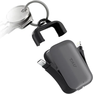Tau 2 - Portachiavi Con Power Bank per Cellulare, Biglietto Da Visita Digitale C - Foto 1 di 12
