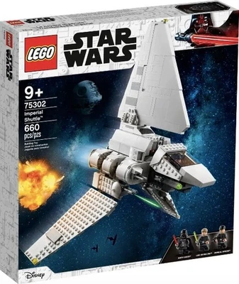 LEGO 75302 STAR WARS Darth Vader Imperial Shuttle 660 Pieces Sealed NIB Retired - Image 1 of 4