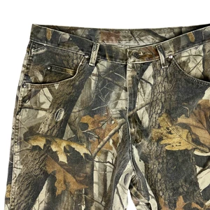 Vintage Wrangler Jeans Herren 36x30 Camouflage Pro Gear 5 Pocket Realtree Camo Y2K - Bild 1 von 9