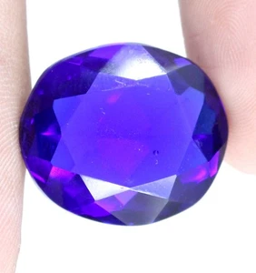 34 Karat Ovalschliff London Blautopas Edelstein Zertifiziert A91364 - Bild 1 von 9