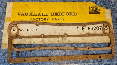 Juntas balancín y placa lateral genuinas para Vauxhall Victor 1508cc FB 1961-63 Foto 1 de 4