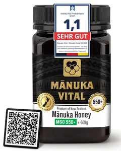 Manuka Vital MGO 550+, 500g - zertifizierter Manuka Honig 500 600 - Bild 1 von 11