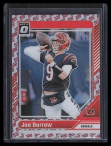 2024 Donruss Optic 100 One Hundred Emoji Refractor 38 Joe Burrow - Bild 1 von 2