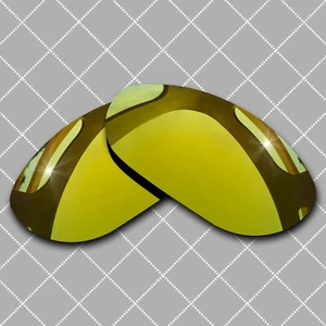 Lentes de repuesto polarizadas EZSwap para Oakley Monster Dog oro 24K - Imagen 1 de 1
