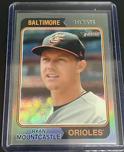 2023 Topps Heritage High Number Silver Chrome Refractor #670 Ryan Mountcastle - Picture 1 of 2