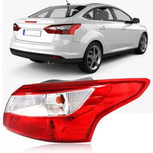 Right Tail Light For Ford Focus Sedan 2012-2013 2014 Outer Rear Lamp Halogen - Picture 1 of 7