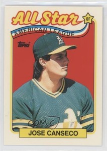 1989 Topps All Star Collector's Edition (Tiffany) Jose Canseco #401