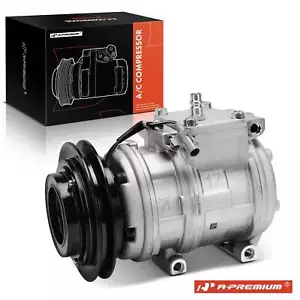 A/C Compressor w/ 1-Groove for Toyota HiAce H100 LH18 LH105 1989-2004 10PA17C - Picture 1 of 10