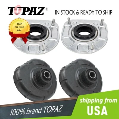 4Pcs Strut Mount Spring Seat Bushing Front Fits 1998 1999 2000 Volvo S70 - Imagem 1 de 4