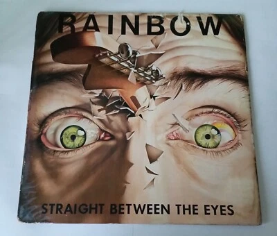 Rainbow Straight Between The Eyes Vinyl Lp 1982 Ultrasonic Clean VG Strong/G+ - Image 1 of 4