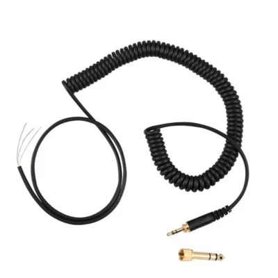 Spring Cable Cord Wire Plug for Beyerdynamic DT 770 770Pro 990 990Pro Headphone - Image 1 of 4