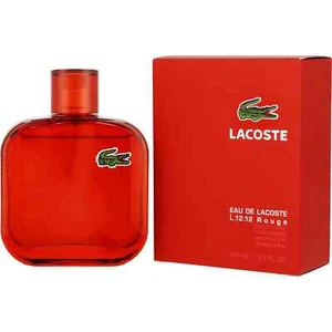 Eau de Lacoste L.12.12. Rouge 3,3 oz / 100 ml Eau De Toilette spray para hombres - Imagen 1 de 1