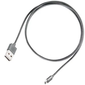 Silverstone CPU01C Charcoal Reversible USB-A to Reversible Micro-B Cable 1 M - Picture 1 of 3