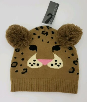 Scala Pronto Niños Acrílico Adorable Disney Skully Imitación Piel "Pom Pom" "Orejas" Nuevo Foto 1 de 4