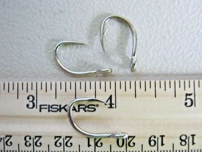 100 Eagle Claw Live bait hook size 2 FL318NMAG Anchovy Size - Image 1 of 2