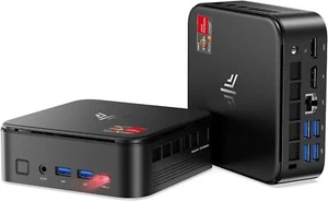 NiPoGi E3B Mini PC АMD Ryzen 5 7430U (bis 4,3GHz) 16GB DDR4 512GB M.2 SSD - Bild 1 von 1
