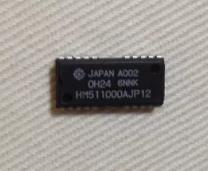 NEU Posten von 10 STCK. HITACHI HM511000AJP-12 HM511000AJP12 1M DRAM SPEICHER NEU IM KARTON - Bild 1 von 2